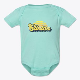 Clinton Missouri Sublime Sunset Baby Onesie