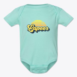 Lapeer Michigan Sublime Sunset Baby Onesie