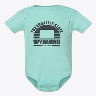  Wyoming Sunset Baby Onesie