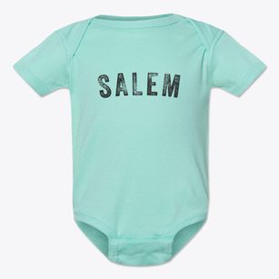 Salem Indiana Timeless Retro Baby Onesie