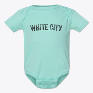 White City Florida Timeless Retro Baby Onesie