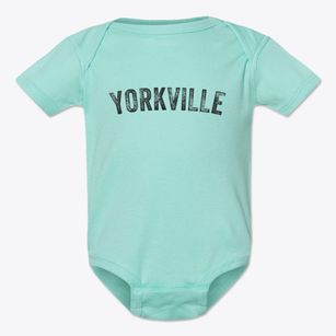 Yorkville Wisconsin Timeless Retro Baby Onesie