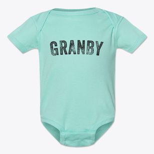 Granby Missouri Timeless Retro Baby Onesie