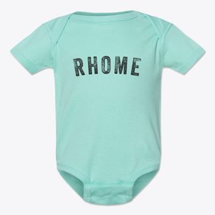 Rhome Texas Timeless Retro Baby Onesie