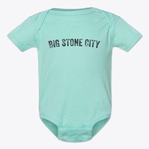 Big Stone City South Dakota Timeless Retro Baby Onesie