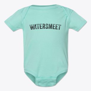 Watersmeet Michigan Timeless Retro Baby Onesie