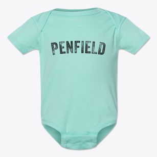Penfield Illinois Timeless Retro Baby Onesie