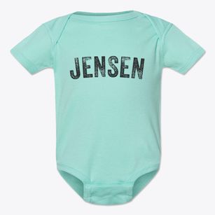 Jensen Utah Timeless Retro Baby Onesie