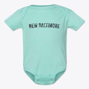 New Baltimore Michigan Timeless Retro Baby Onesie