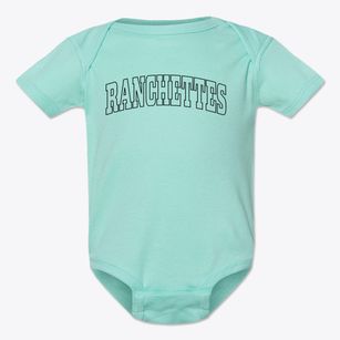 Ranchettes Wyoming Trendy Block Baby Onesie