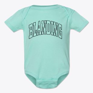 Blanding Utah Trendy Block Baby Onesie