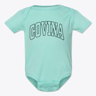 Covina California Trendy Block Baby Onesie