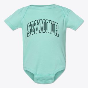 Seymour Missouri Trendy Block Baby Onesie