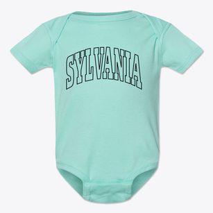 Sylvania Alabama Trendy Block Baby Onesie