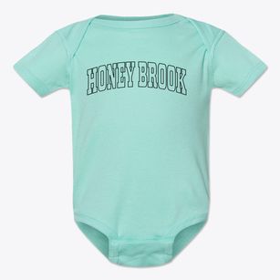 Honey Brook Pennsylvania Trendy Block Baby Onesie