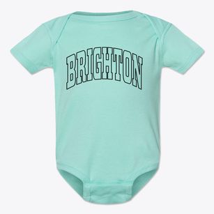 Brighton Vermont Trendy Block Baby Onesie