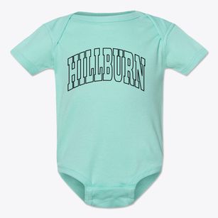Hillburn New York Trendy Block Baby Onesie