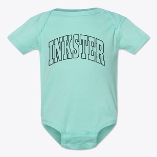 Inkster Michigan Trendy Block Baby Onesie
