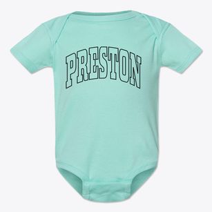 Preston Maryland Trendy Block Baby Onesie