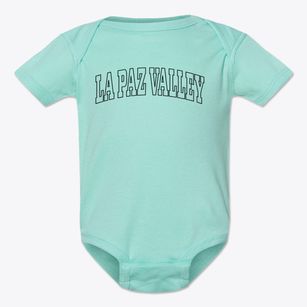 La Paz Valley Arizona Trendy Block Baby Onesie