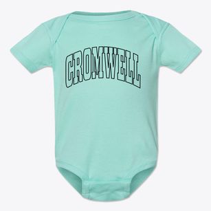 Cromwell Indiana Trendy Block Baby Onesie
