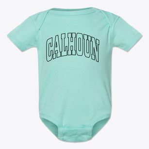 Calhoun Missouri Trendy Block Baby Onesie