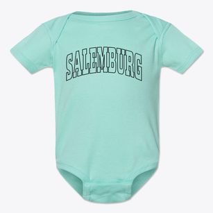 Salemburg North Carolina Trendy Block Baby Onesie