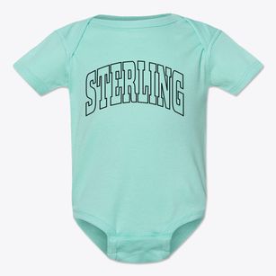 Sterling Ohio Trendy Block Baby Onesie