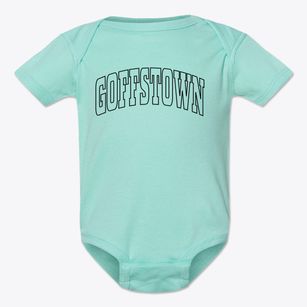 Goffstown New Hampshire Trendy Block Baby Onesie