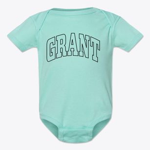 Grant Oklahoma Trendy Block Baby Onesie
