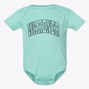Wardner Idaho Trendy Block Baby Onesie