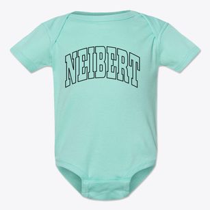 Neibert West Virginia Trendy Block Baby Onesie