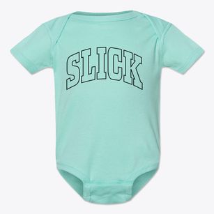Slick Oklahoma Trendy Block Baby Onesie
