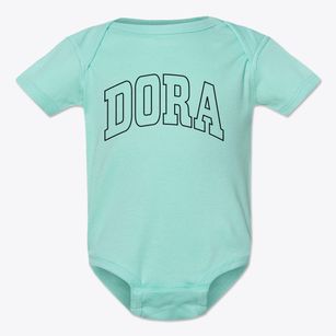 Dora New Mexico Trendy Block Baby Onesie