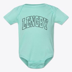 Lengby Minnesota Trendy Block Baby Onesie