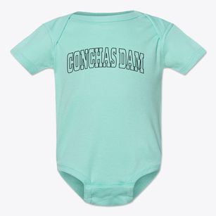 Conchas Dam New Mexico Trendy Block Baby Onesie