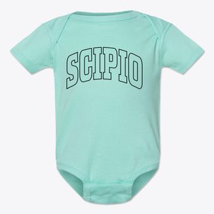Scipio Indiana Trendy Block Baby Onesie