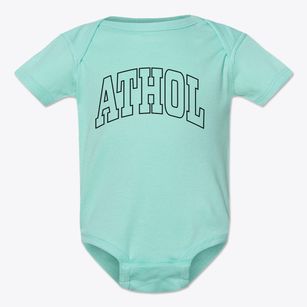 Athol Kansas Trendy Block Baby Onesie