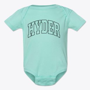 Hyder Alaska Trendy Block Baby Onesie