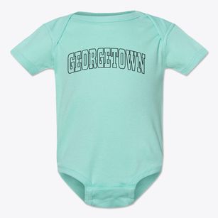 Georgetown South Carolina Trendy Block Baby Onesie