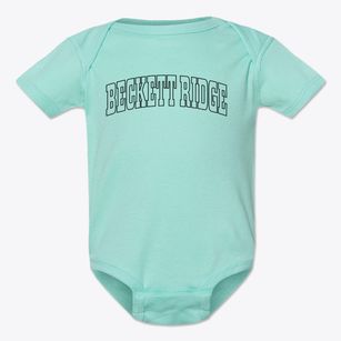 Beckett Ridge Ohio Trendy Block Baby Onesie