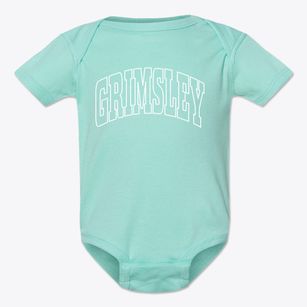 Grimsley Tennessee Trendy Block Baby Onesie
