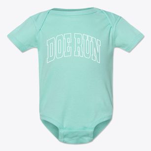 Doe Run Missouri Trendy Block Baby Onesie