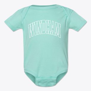 Windham Maine Trendy Block Baby Onesie