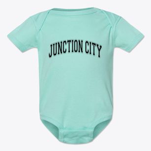 Junction City Oregon Varsity Baby Onesie