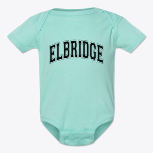 Elbridge New York Varsity Baby Onesie