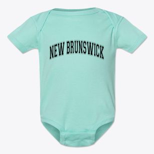 New Brunswick New Jersey Varsity Baby Onesie