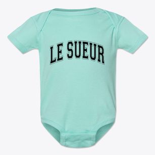 Le Sueur Minnesota Varsity Baby Onesie