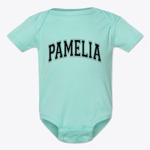 Pamelia New York Varsity Baby Onesie