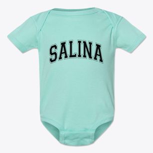 Salina Utah Varsity Baby Onesie